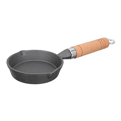 Yardwe Mini Omelet Pan Mini Oil Pan Multi- Functional Frying Pan Electric  Skillets Nonstick with Lids Camping Pan Mini Oil Storage Pan Small Frying  Pan Fried Egg Japan With Cover Iron 