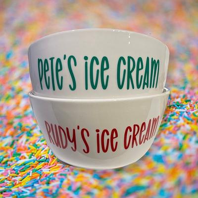 Personalized Popcorn Bowl, Custom Cereal Ice Cream Birthday Gifts For Kids  - Yahoo Shopping