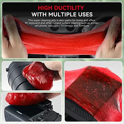 2023 Universal Home/Office Keyboard/Interior Car Air Vent Auto Detailing Car  Slime Cleaner Dust Cleaning Removal Gel Putty Jelly, Red - Yahoo Shopping