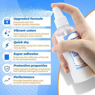 Topcolor 【2023 Upgrade Formula】 Sublimation Spray for Cotton, Sublimation  Coating for Cotton Canvas Fabric,Sublimation Coating Spray Accessories and  Supplies, Quick Dry/Super Adhesion - Yahoo Shopping