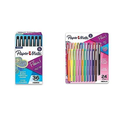 Paper Mate Flair Felt Tip Pens, Medium Point (0.7mm), Assorted Colors, 14  Count - Yahoo Shopping