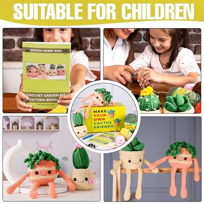 Knitting Succulent Plants, Beginner Crochet Knitting Kit, Suitable For  Beginners And Adults, Crochet Knitting Kit 