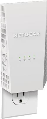 NETGEAR Dual-band WiFi Mesh Extender, 1.7Gbps, Wall-plug, Internal Antenna,  White