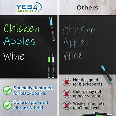  YES4QUALITY Magnetic Liquid Chalk Markers (3 Pack