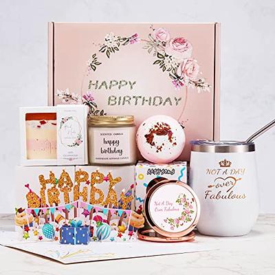 Gifts For Women,Happy Birthday Gifts For Women,Unique Gift Ideas Baskets  For Women,Mom,Sister,Includes Tumbler,Guasha Tools,Bracelet