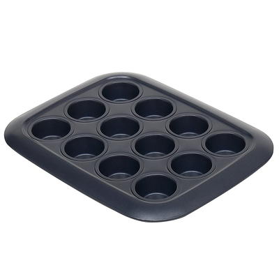 Winco (CMF-12M) 12 Cup Carbon Steel Mini Muffin Pan