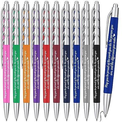 10 Pieces Office Pens Ballpoint Pen Funny Quotes Inspirational Pen