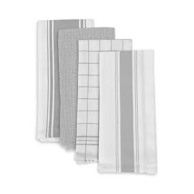 Biltmore® 4 Pack Kitchen Towel Set, Grey - Yahoo Shopping