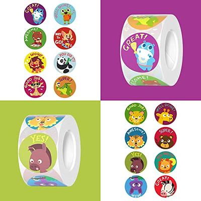 1000 PCS Incentive Stickers for Kids,1 Inch Animal Reward Stickers in 16  Designs.Teacher Supplies for Classroom,Potty Training Stickers,Encouraging  Stickers,Motivational Stickers - Yahoo Shopping