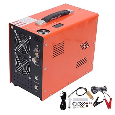 Double Cylinder PCP Air Compressor, 4500Psi/30Mpa Pressure Paintball  Compressor with 2 Fans, Oil Water Separator, 8mm Connector, Scuba Air  Filler Machine (US Plug 110V) - Yahoo Shopping