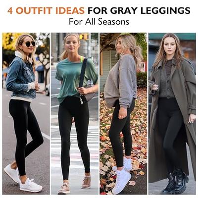 High Waisted Leggings for Women,Yoga Pants, Tummy Control, Squat Proof, for  Workout, Running Purple - Yahoo Shopping