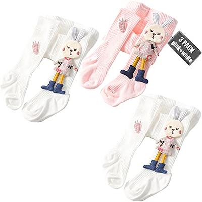 Baby toddler socks tights cute baby tiny newborn knitted cotton blend knee  cartoon sock