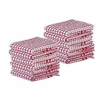 Terry Kitchen Towels 100% Cotton Dish Towels, 25 x 15 in, 400 gsm