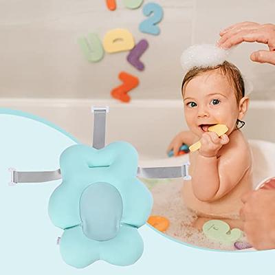 Mersuii Baby Bath Cushion Pad Newborn Bathtub Mat Non-Slip Bath