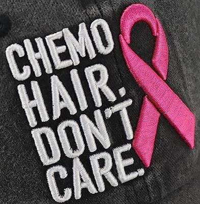 Breast Cancer Gifts for Women, 3D Embroidered Chemo Hair Don't Care Hat,  Pink Ribbon Logo Breast Cancer Awareness Inspirational Gifts, Adjustable  Cotton Chemo Caps for Women Cancer Survivor Friends - Yahoo Shopping