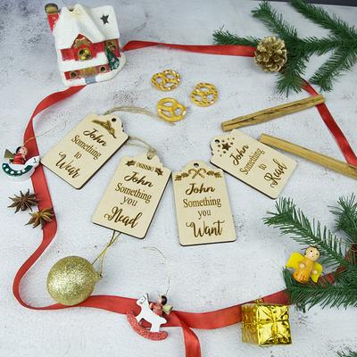 Happy Holiday Gift Tags - Pack of 4