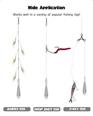 Lead Drop Shot Fishing Weights Sinkers 10~ 20Pcs Bass Fishing
