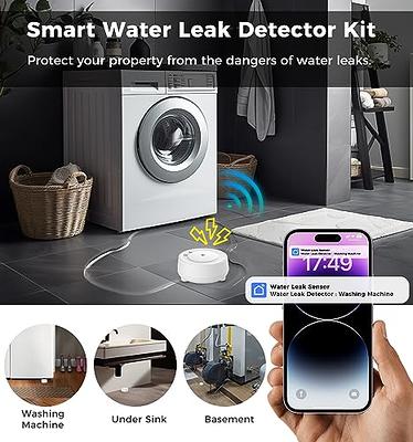 meross Smart Water Leak Detector, WiFi Water Sensor Support Apple HomeKit,  SmartThings, IP67 Waterproof with App Alerts, Audio Alarm, 100M Range for  Home Basement Kitchen (Meross Hub Included) - Yahoo Shopping