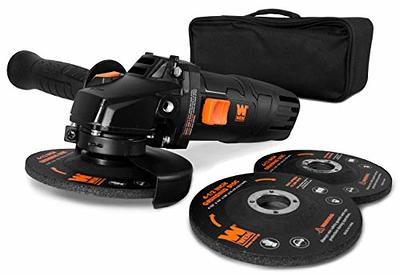 WEN 3620 5-Amp 3-1/2-Inch Plunge Cut Compact Circular Saw with Laser Carrying Case and Three Blades