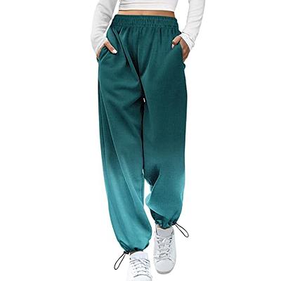  ADJHDFH Sweatpants for Teen Girls High Waisted