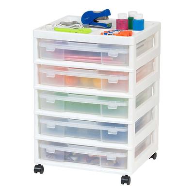 Kisangel Plastic Drawers 1pc Plastic Storage Drawers Portable Storage  Cabinet Small Plastic Home Office Storage (Transparent White, M Size, 4  Layer) Plastic Drawers Organizer - Yahoo Shopping