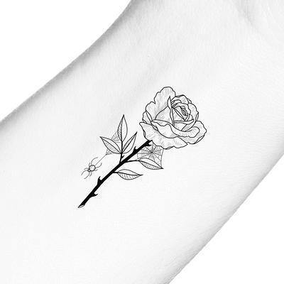 Best Photos of Rose Outline Stencil  Rose Drawing Tattoo Stencil    ClipArt Best  ClipArt Best