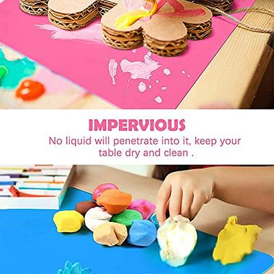 Silicone Mat, IKOCO 15.7x 11.8 Silicone Craft Mat for Playdough A3 Large  Art Mat Nonstick Silicone Sheet for Epoxy Resin Jewelry Casting - Yahoo  Shopping