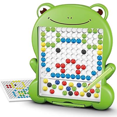 Kids Toys Magnetic Drawing Board: Magnetic Dots Board Travel Toys