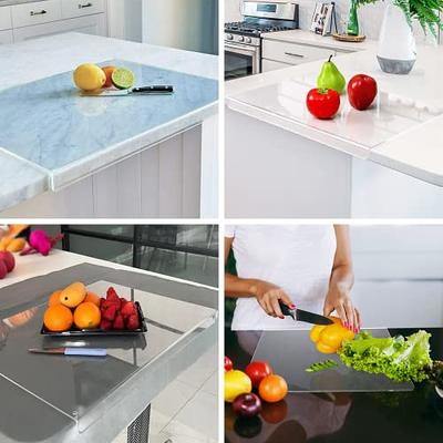 Acrylic Cutting Boards for Kitchen Counter, 2023 NEW Clear