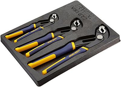 Irwin Vise-Grip 2078710 3 Pc. GrooveLock Pliers Set with Storage Tray -  Yahoo Shopping