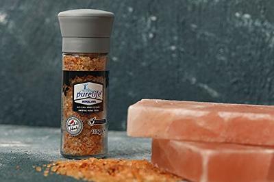 Sundhed Pink Himalayan Gourmet Salt (Course) in Grinder | 390 Grams (13.75  oz) | Natural Rock Salt for Seasoning | Keto Friendly and Kosher Certified