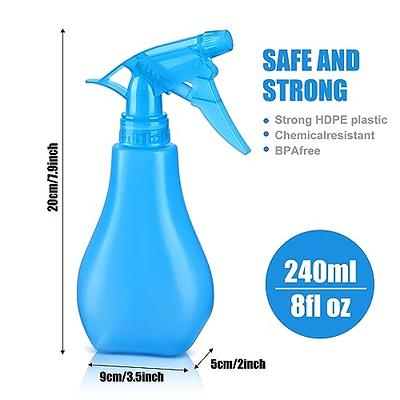 Spray Bottles - Empty Spray Bottles for Hair, Plants, Cleaning Solutions,  Cooking - Heavy Duty Water Mist Sprayer - BPA-Free, 8.5 Oz