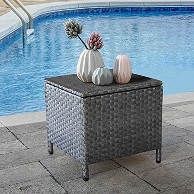 Lifetime 60372U Outdoor Storage Cube Deck Box for Patio Furniture Cushions,  Toys, Garden Tools, Pool Accessories, Gray - Yahoo Shopping