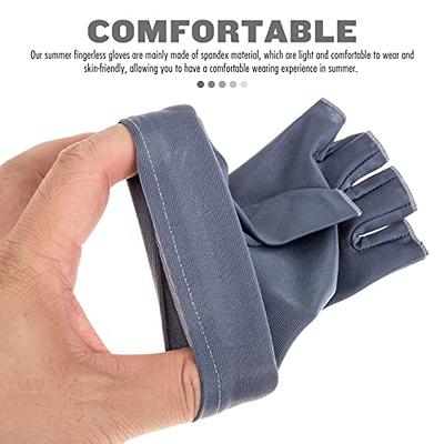 Fishing Gloves for Men and Women, Half Finger Gloves for Rowing