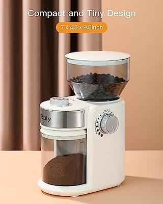 Boly boly Electric Burr Coffee Grinder, Adjustable Burr Mill Coffee Bean  Grinder with 18 Grind Settings, Burr Coffee Grinder for Espr