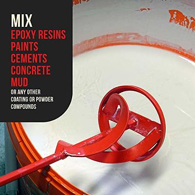 Better Boat Resin Mixer Epoxy Mixer and Paint Mixer Drill Attachment Paint Stirrers Mud Mixer Quart or Gallon Mixing Tools