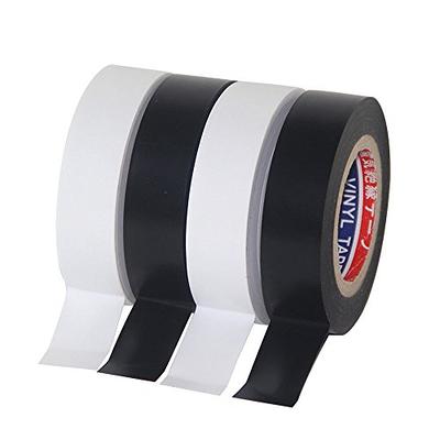 Wapodeai 3PCS White Electrical Tape, Premium White Waterproof Tape, Flame  Retardant Indoor Outdoor High Temperature Resistance Electric Tape, 0.62 in  X 49 ft - Yahoo Shopping