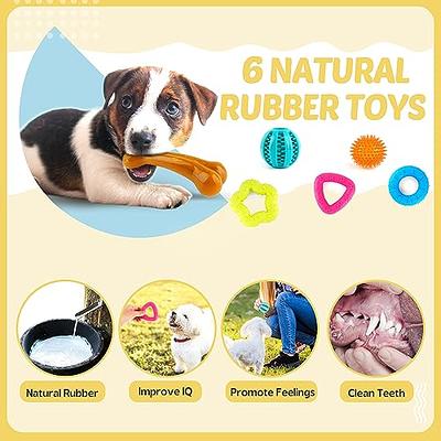 Dog Squeaky Chew Toy Soft PP Cotton Washable Teething Puppy Puzzle