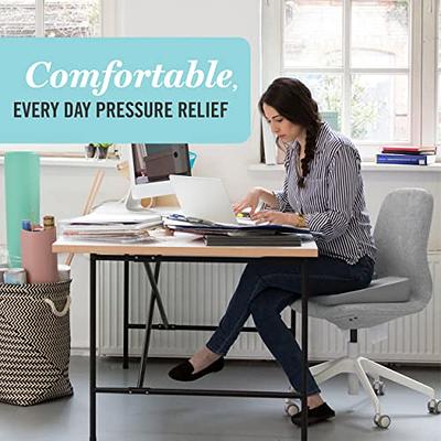 Coccyx Seat Cushion and Lumbar Support Pillow for Office Desk