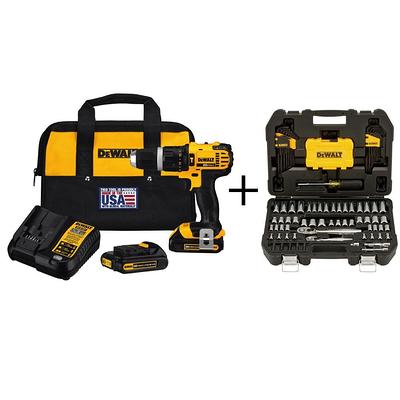 DeWalt 20V Max Lithium-Ion 15-Gauge Cordless Finish Nailer and 20V Max Cordless 1/4 in. Impact Driver