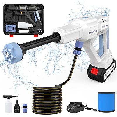 Cordless Pressure Washer, Portable Pressure Washer with 1 Battery