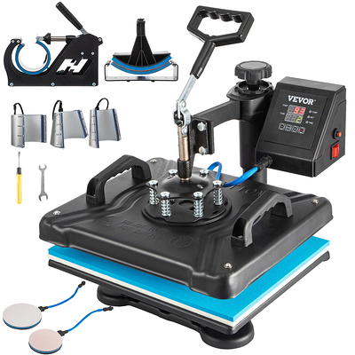 Flawless 8 In 1 Heat Press Machine For T-Shirts, Mugs, Hat, Plate | Mug  Press | T Shirt Maker