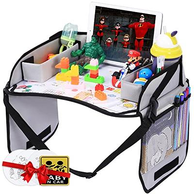 Kids Travel Tray - Car Seat Tray or Table as Road Trip Essentials – Children  Kids Lap Desk