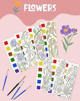 Vileafy Painting Party Favors Coloring Kit for Girls 8-12 Years Old, Great  Gifts for Party Favors, Stocking Stuffers, Travel or Outdoor Activities  with 20 Paintbrushes (Flowers) - Yahoo Shopping