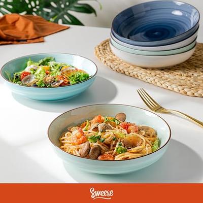 Large Classic Mixing salad Bowl Set, BPA Free Plastic, Microwave