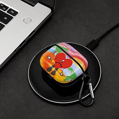 Airpod Case Soft Silicone Flexible Skin Cow Print, YOMPLOW AirPods Case Cover for Apple AirPods 2&1 Cute for Girls with Keychain (Cow)