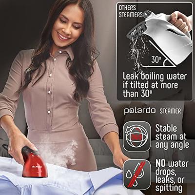 Steamer for Clothes, Hand Held Portable Travel Garment Steamer, Metal Steam Head, 25s Heat Up, Pump System, Mini size, Handheld Steamer for Any