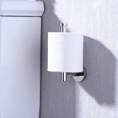 2 Style Wall Mounted Toilet Paper Roll Holder With Phone Storage