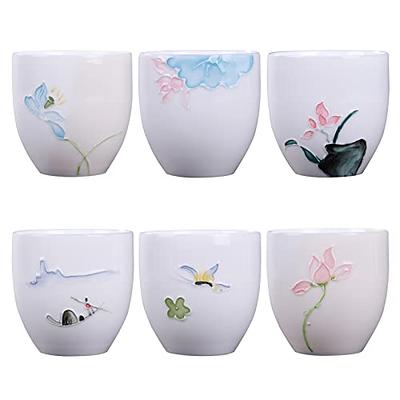 Ceramic Cups Set for Tea of 6 Latest Design Coffee Mugs & Tea Cups