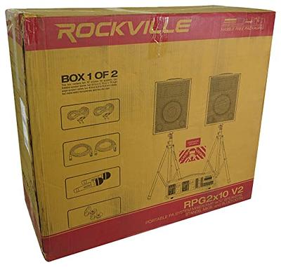 Rockville Dual 8 Phone/ipad/Laptop  Karaoke Machine